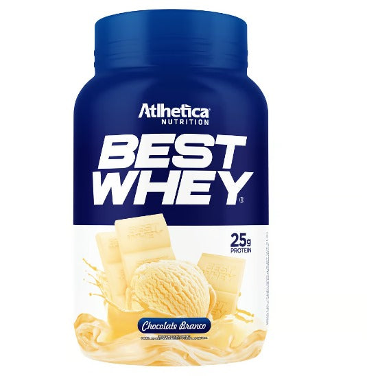 Best Whey Chocolate Branco (900g) - Atlhetica