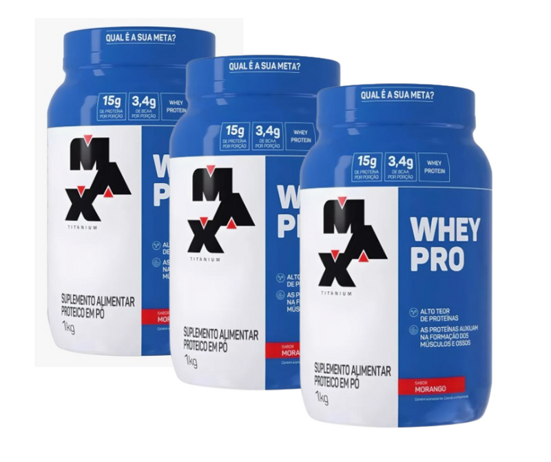 Kit 3 PRO Concentrado (1 kg) - Max