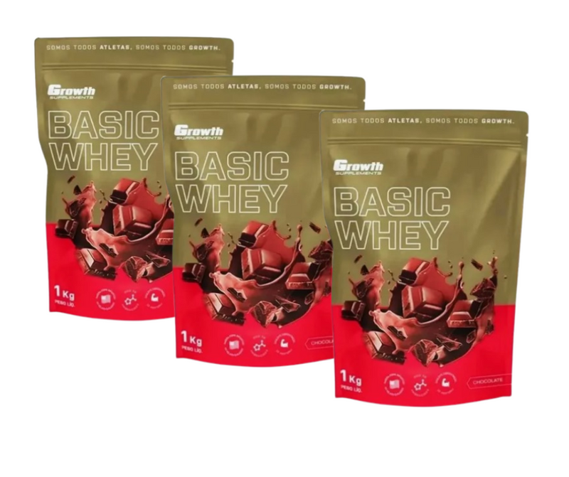 Kit 3 Whey (1kg) G Supplements