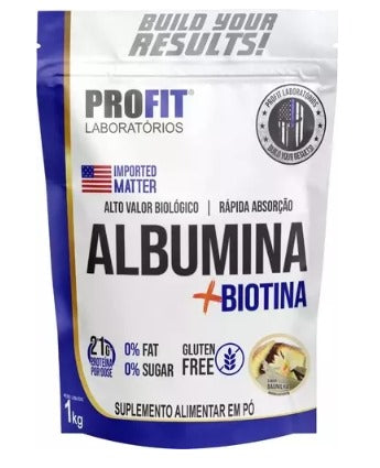 Albumina + Biotina (1 kg) - PROFIT