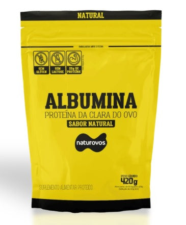 Albumina Naturovos Natural (420g)