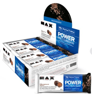 Power Protein Bar 8 unidades/90g - Max Titanium