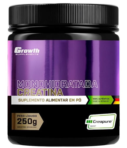 Creatina Creapure Monohidratada (250g) - Growth Supplements