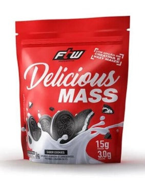 Hipercalórico Delicious Mass 3Kg – FTW (Com 3G De Creatina Por Dose)