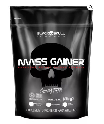 Refil Mass Gainer 3Kg – Black Skull