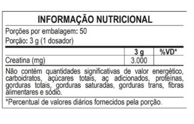 Creatina Creapure (150g) - Probiótica Monohidratada