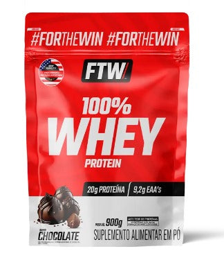 100% Whey protein (900g) - Chocolate - FTW