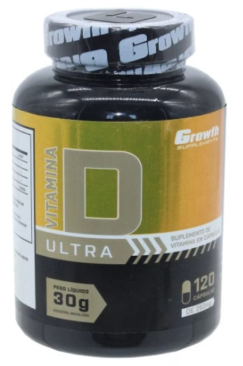 Vitamina D Ultra Growth 120 Capsulas - Growth